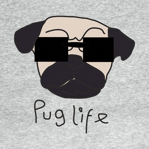 Pug Life Thug Life by animalplanet